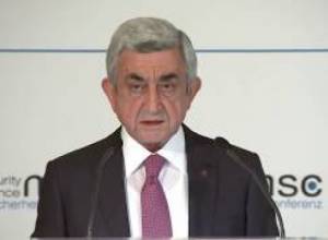 Սերժ Սարգսյանի ելույթը Մյունխենի անվտանգության համաժողովում
