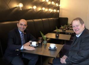 Discussed issue of membership of "Luminous Armenia" Party to ALDE