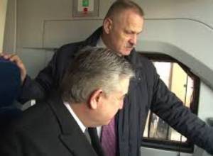 Վարչապետը Գյումրի է ուղևորվել նոր ЭП2Д էլեկտրագնացքով