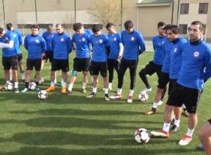 Armenian national team holds second full training session