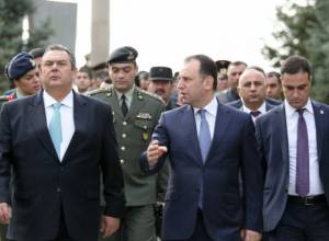 Minister of National Defense of Republic of Greece visits Yerablur Military Pantheon