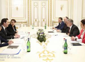 Karen Karapetyan discusses Armenia’s digital agenda with Microsoft’s General Manager in CIS region