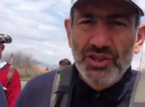 Nikol Pashinyan: This is, of course, a symbolic action, but with this action, we want to show our resolve in the struggle against Serzh Sargsyan's third term