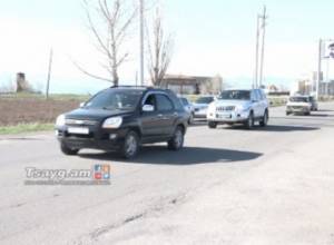 Gyumri activists join demonstrators in Yerevan