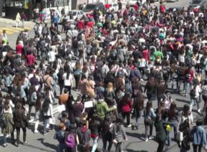 Торговцы «Сурмалу» перекрыли проспект Аршакуняц