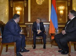 Armenia acting PM meets with IDeA executives