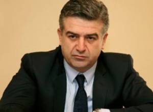 Acting PM Karen Karapetyan's announcement