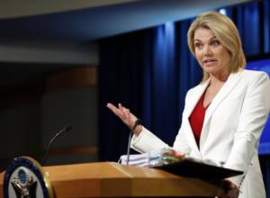 Мирную передачу власти осуществить в установленном Конституцией РА порядке: Госдеп США