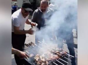 Unique way of blocking streets