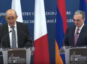 LIVE. Press conference of Armenian and French Foreign Ministers