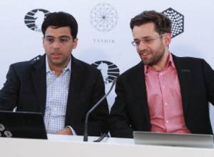Levon Aronyan vs. Viswanathan Anand. LIVE