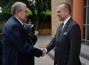 President Armen Sargsyan visits Embassy of Italy in Armenia