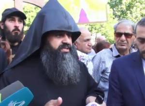 LIVE. Protest action, “New Armenia, New Patriarch&quot;