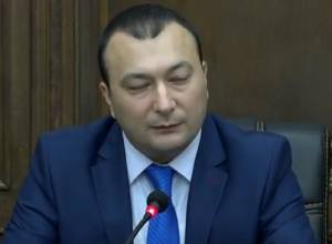 Press conference of Aram Manukyan