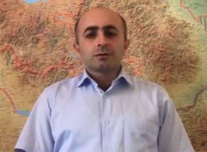 Curse at the Artsakh Parliament Hall