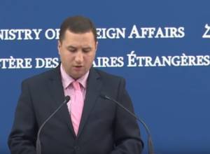 Briefing of Foreign Ministry Spokesman Tigran Balayan with Journalists