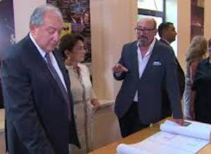 Նախագահն այցելել է Հայաստանի կինեմատոգրաֆիստների միություն