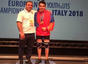 Тяжелоатлет из Армении Карен Маргарян стал чемпионом Европы