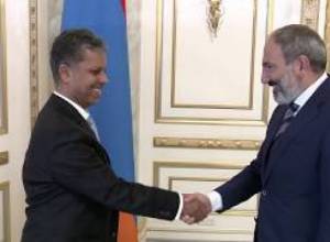 Վարչապետն ընդունել է Հայաստանում ԱՄԷ արտակարգ և լիազոր դեսպանին