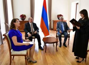 Inauguration ceremony of judge takes place at presidential residence