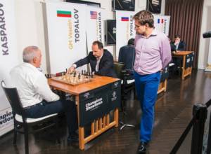 Levon Aronian starts Champions Showdown with victory