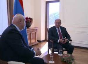 Նախագահն ընդունել է ԵԱՀԿ ԽՎ նախագահի գլխավորած պատվիրակությանը