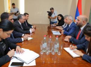 Zohrab Mnatsakanyan’s meetings in Artsakh
