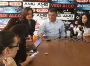 Live. ՀՅԴ ցուցակում ընդգրկված Դավիթ Հակոբյանի ասուլիսը