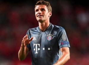 Thomas Müller plays 100 games in Champions League