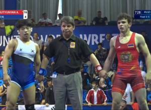 Արսեն Հարությունյանը 3-րդ տեղը գրավեց ըմբշամարտի աշխարհի առաջնությունում