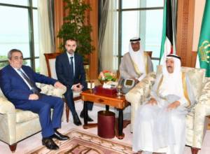 Прощальная встреча посла Бадеяна с Эмиром Кувейта