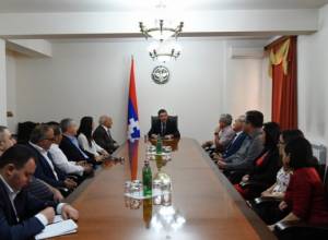 Շուշիում Սեդրիկ Մարտենին նվիրված ցայտաղբյուր է բացվել