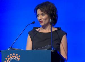 Աննա Հակոբյանի ելույթը Քաղցկեղի համաշխարհային առաջնորդների գագաթնաժողովին