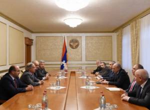 Бако Саакян принял представителей ПРА