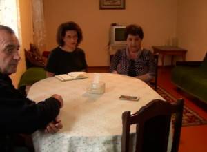 Анна Акопян посетила семью взятого в плен в Азербайджане Карена Казаряна