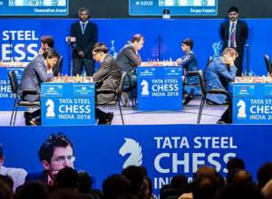 Լեւոն Արոնյանը Տատա Սթիլ Հնդկաստանում բաժանեց 2-3-րդ տեղերը