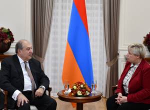 Armen Sarkissian receives head of OSCE/ODIHR observation mission