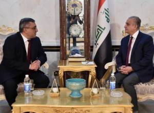 Посол Рачья Поладян вручил копии аккредитивов министру ИД Ирака