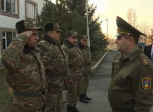 Начальник генерального штаба обошел ряд воинских частей ВС