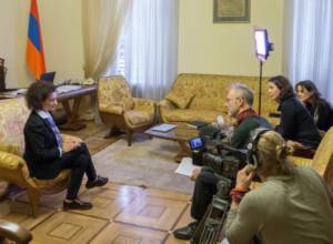 Աննա Հակոբյանը արաբական Al Jazeera հեռուստաընկերությանը պատմել է Թավշյա հեղափոխության մասին