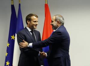 Поздравительное послание Пашиняна Макрону