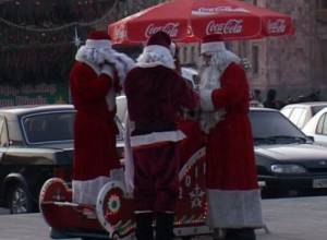 Santa Claus's New Year's Charity Run