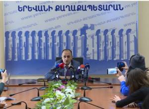 LIVE. Press conference of Yerevan Deputy Mayor Hayk Sargsyan