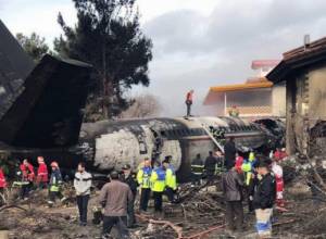 В Иране потерпел крушение Боинг: президент принес соболезнования Хасану Рохани