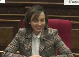 Lena Nazaryan, Alen Simonyan and Vahe Enfiajyan elected Vice Speakers of Parliament