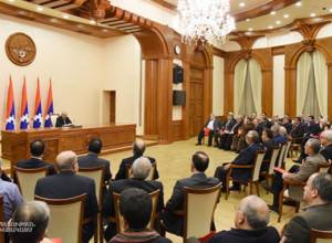 Bako Sahakyan receives participants of Armenian Revolutionary Federation (Dashnaksoutyun) Party World Congress
