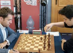 Levon Aronyan loses to David Hoffel