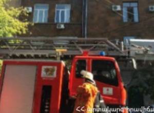 Пожар в 1-м здании Дома правительства