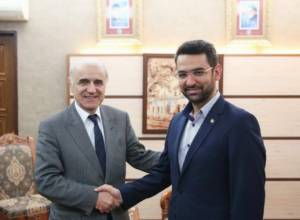 Armenian Ambassador meets Iranian minister