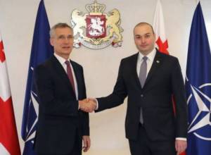 ՆԱՏՕ-ի գլխավոր քարտուղարը Թբիլիսիում հանդիպում է անցկացրել Վրաստանի վարչապետի հետ
